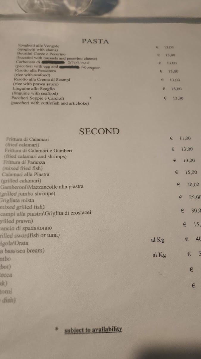 Menu Ristorante Bar Grandi-4